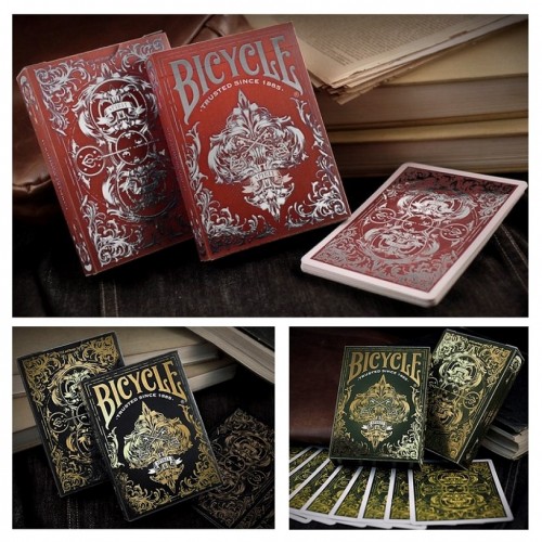 Gambler's Playing Cards (Borderless Black)